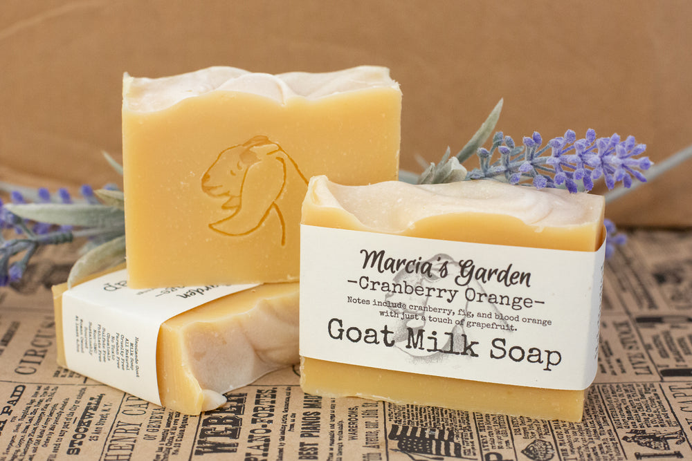 Cranberry Orange Goat Milk Soap