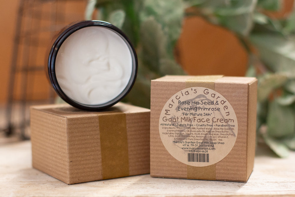 Rose Hip Seed & Evening Primrose Goat Milk Face Cream