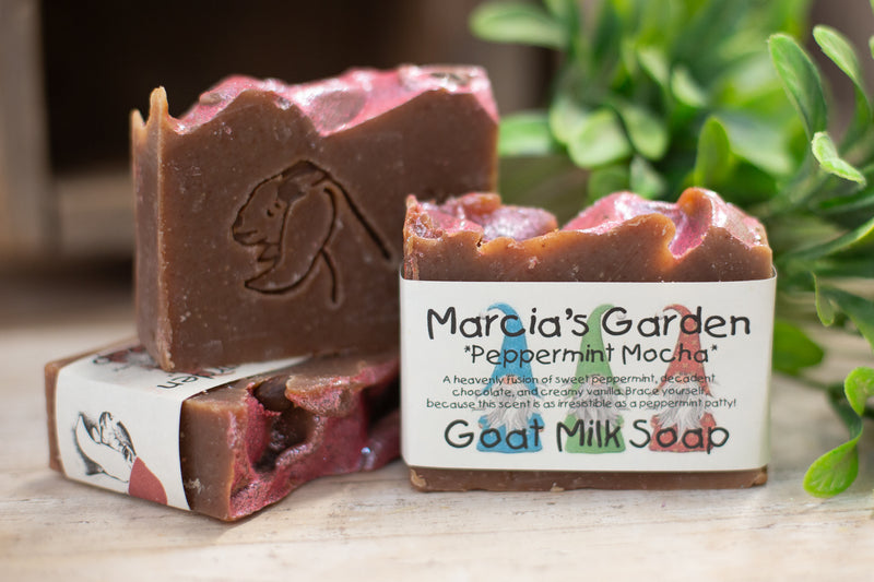 Peppermint Mocha Goat Milk Soap