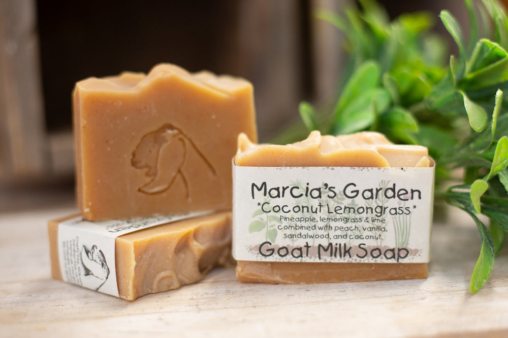 Coconut Lemongrass Goat Milk Soap