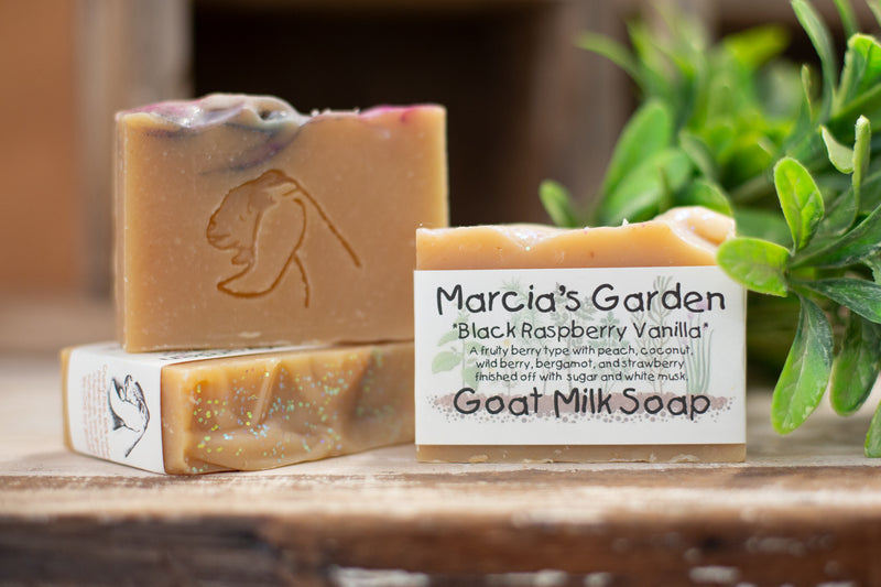 Black Raspberry Vanilla Goat Milk Soap