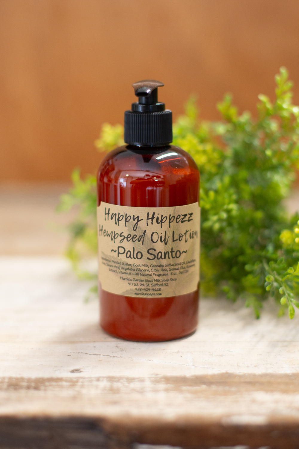 Happy Hippezz Palo Santo Goat Milk & Hempseed Oil Lotion