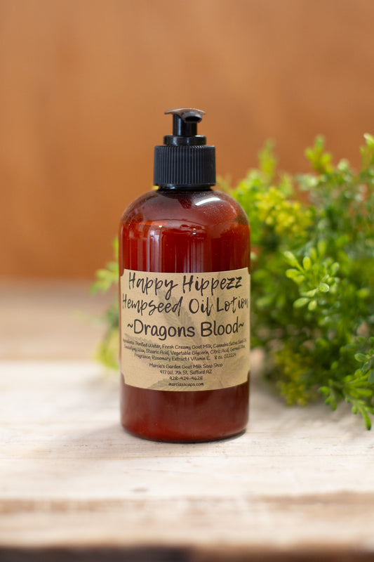 Happy Hippezz Dragon's Blood Goat Milk & Hempseed Oil Lotion