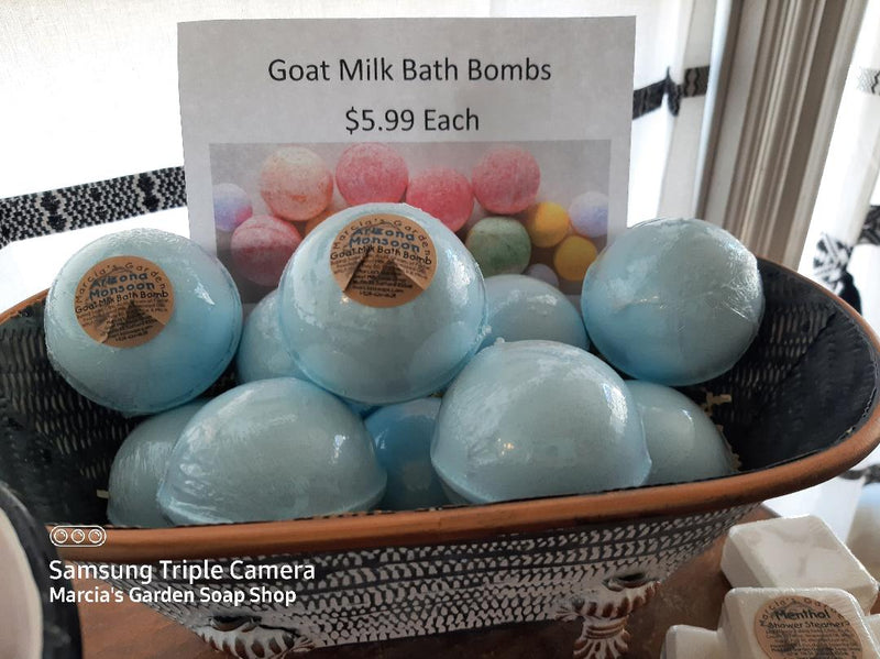 Goat Milk Bath Bombs